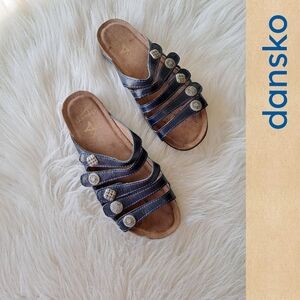 SALE. Dansko Women's Blue Sandals